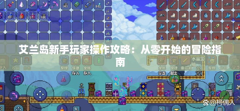 艾兰岛新手玩家操作攻略：从零开始的冒险指南